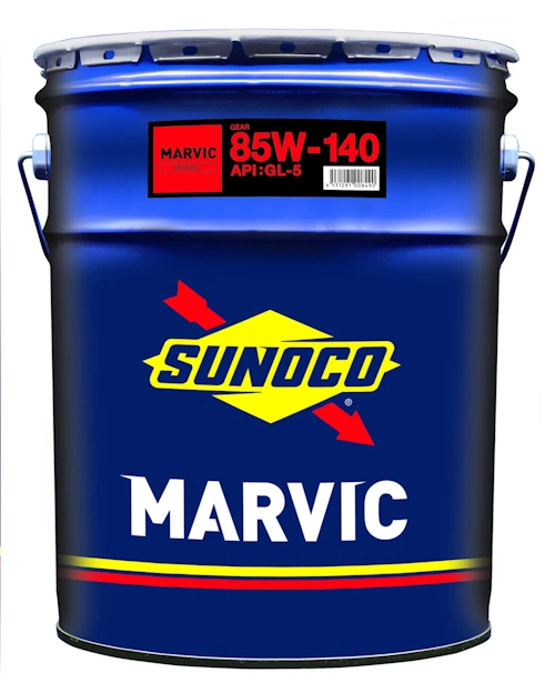 ギヤーオイル SUNOCO OIL MARVIC GEAR 85W140 20L スノコ オイル
