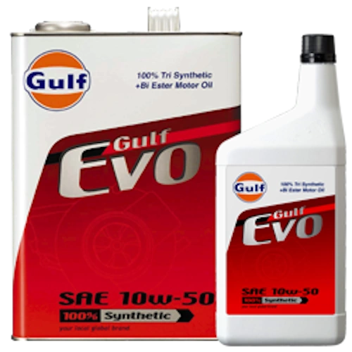 Gulf EVO ガルフ エボ 1L ランエボ専用 エンジンオイル 【Gulf】 オイル エンジン用 10W-50 4G63型